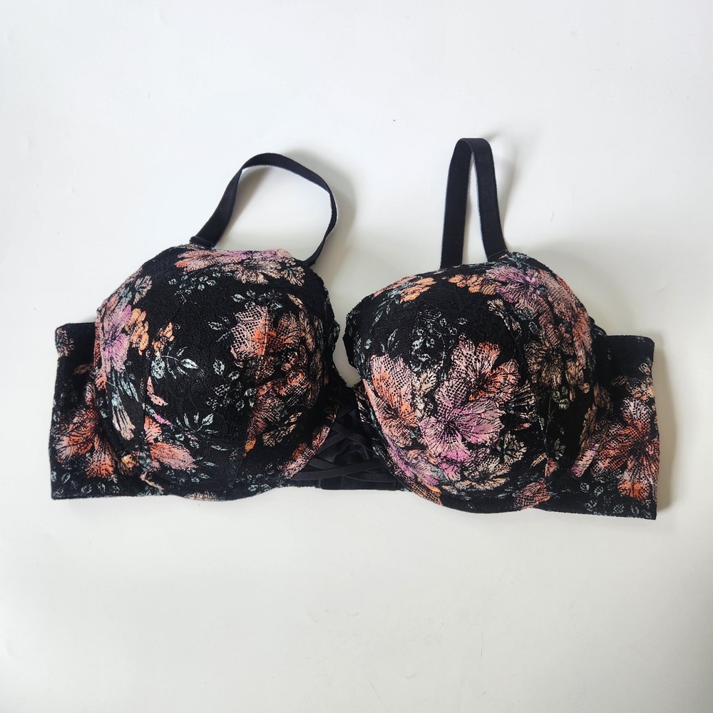 Torrid Cuves Lightly Lined Push Up Bra 46DD